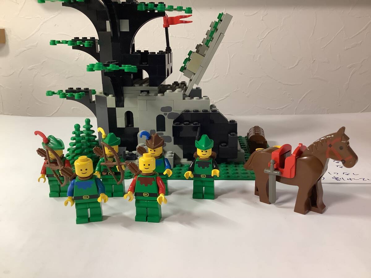レゴお城シリーズ 6066 レゴ 森のかくれ家 組み立て説明書あり 欠品多数あり_画像3