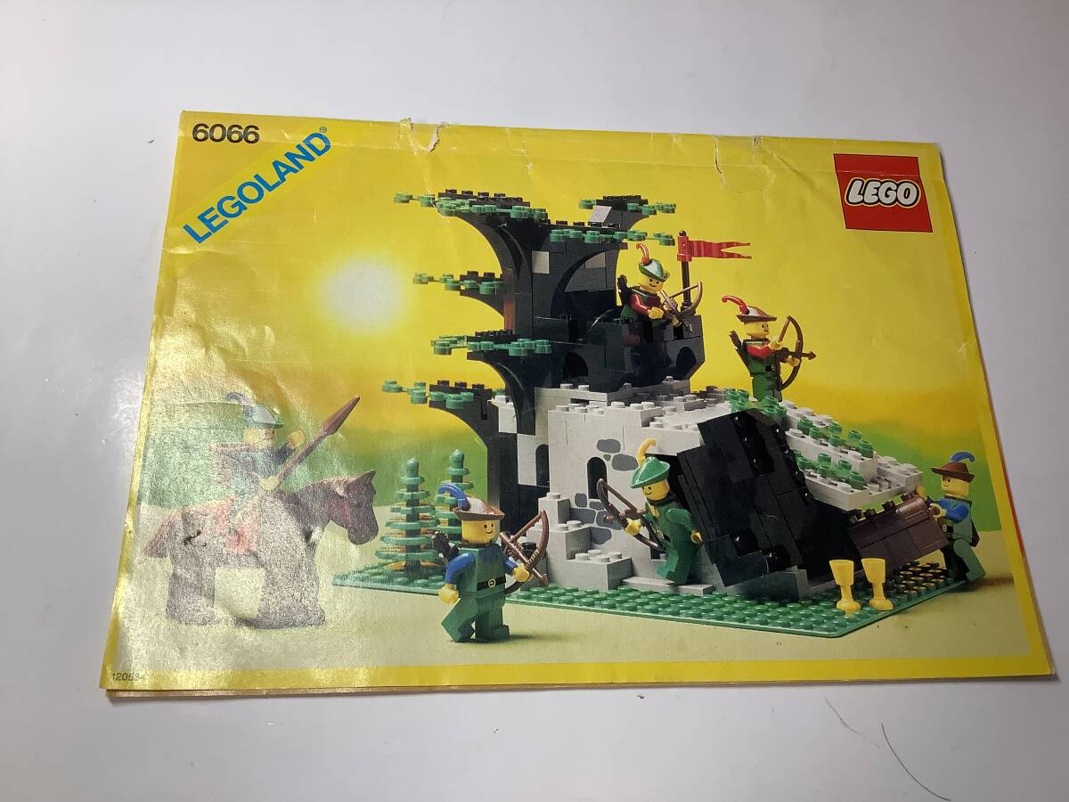 レゴお城シリーズ 6066 レゴ 森のかくれ家 組み立て説明書あり 欠品多数あり_画像6