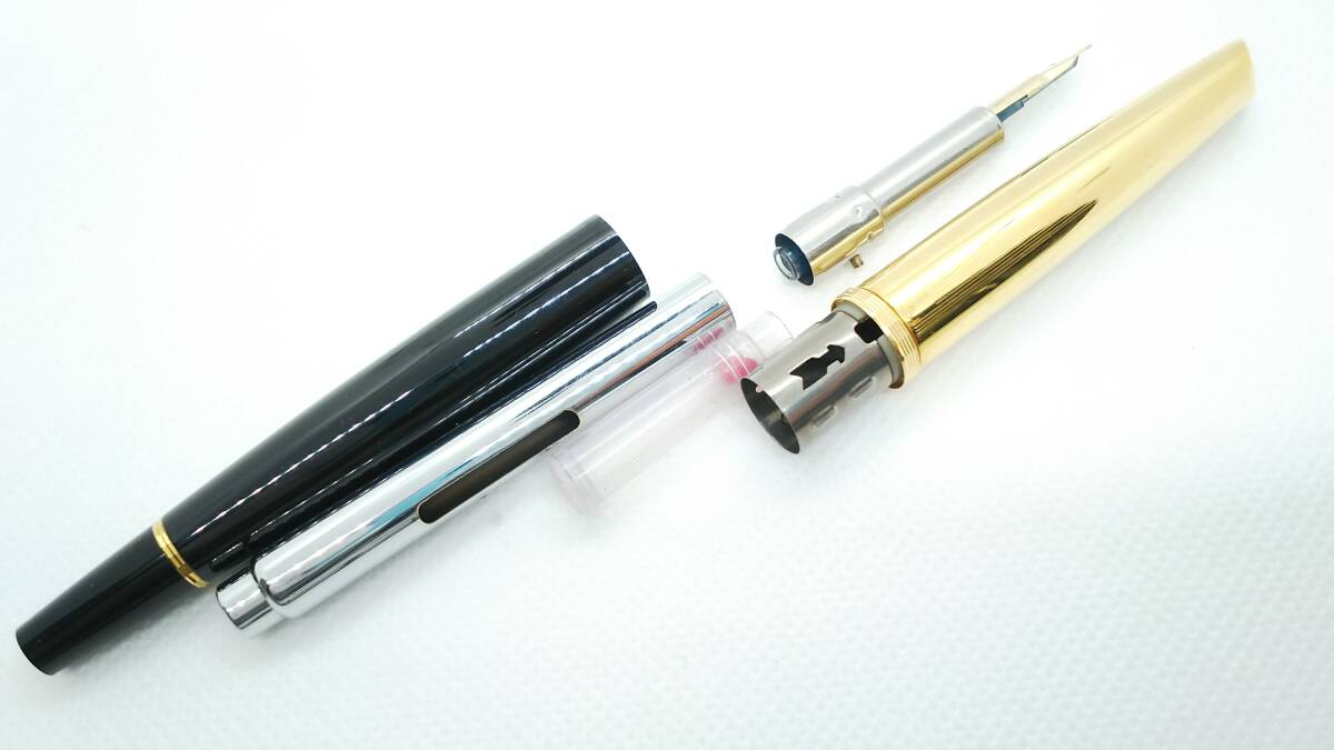 パイロット 万年筆 キャップレス C-700GW (Pilot 1960's C-700GW Capless Fountain Pen nib: 14k-585 (Vanishing Point))_画像9