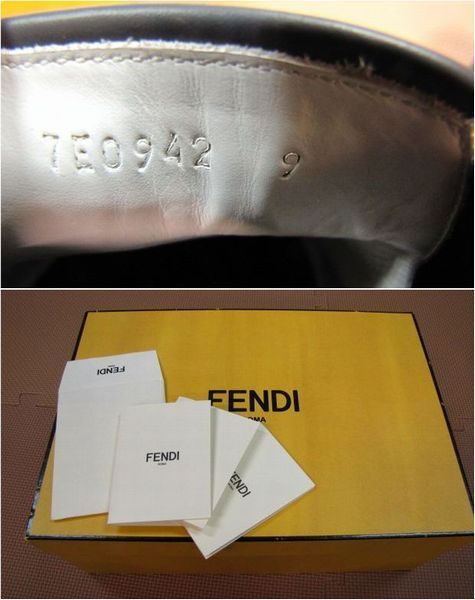 S7＊FENDI フェンディ バグズアイ スタッズ レザー スニーカー スリッポン size 9 28cm　グレーｘグリーン メンズ　モンスター_画像8