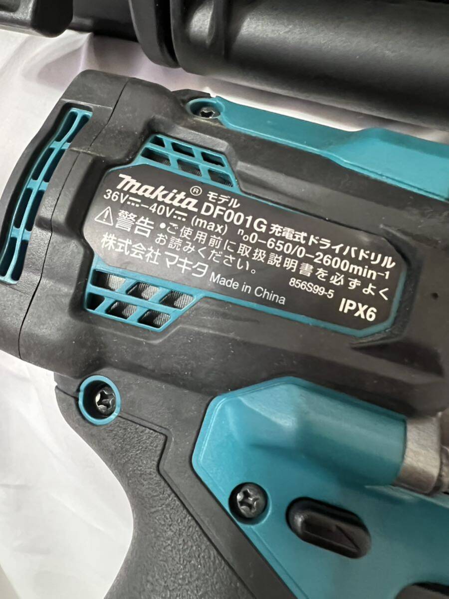 マキタ(Makita) 充電式ドライバドリル DF001GRDX 展示未使用品40Vmax 