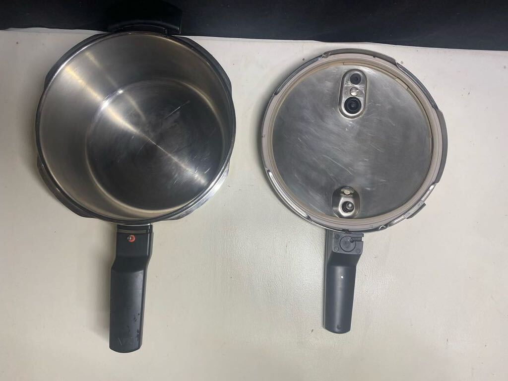 Fissler フィスラー 家庭用圧力鍋 3.5L ドイツ製 (100s)_画像3