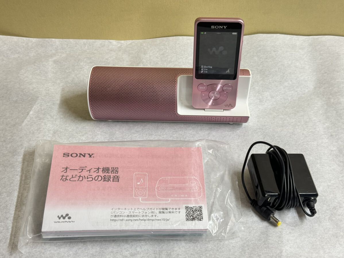 SONY ウォークマン Sシリーズ NW-S14 8GB スピーカー付き　(60s)_画像2