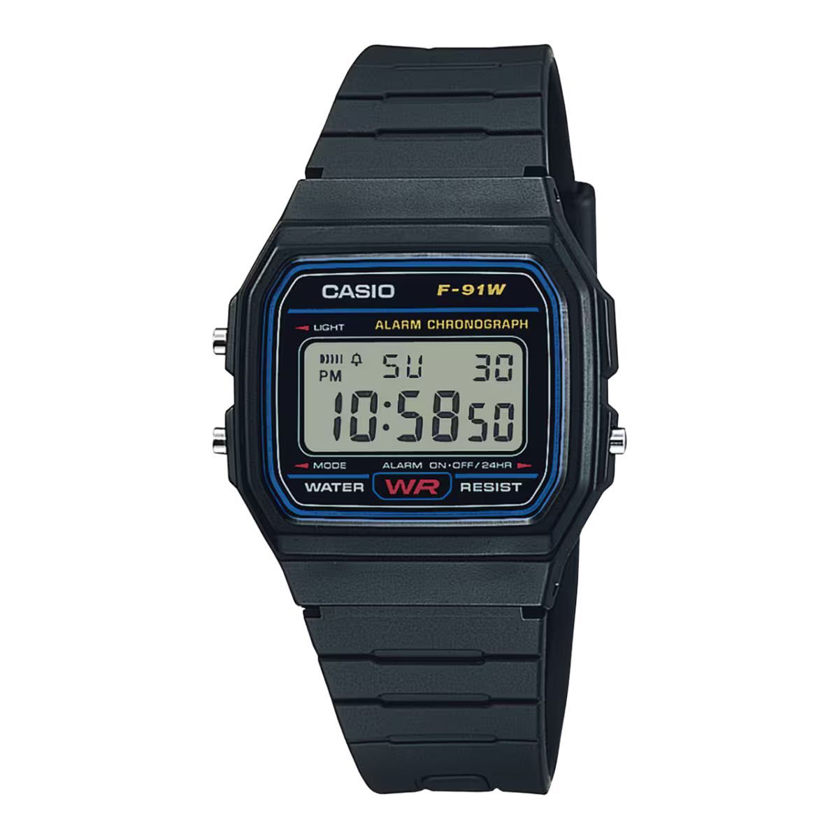 CASIO 腕時計 カシオ F-91W-1JH black チープカシオ 新品 Standard classic 黒 ブラック