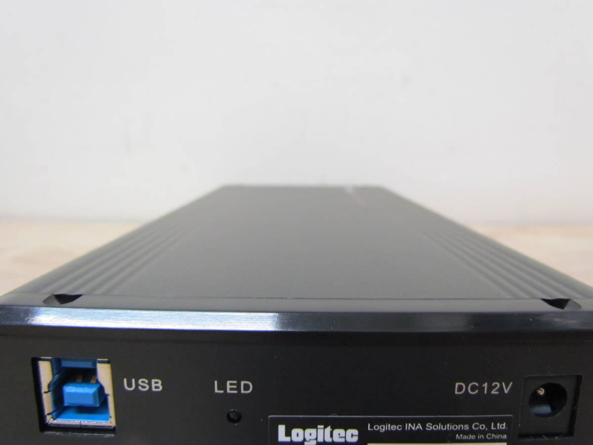 SZ-SG④ アルミボディ3.5インチ外付けハードディスクケース ロジテック LGB-EKU3 現状品の画像5