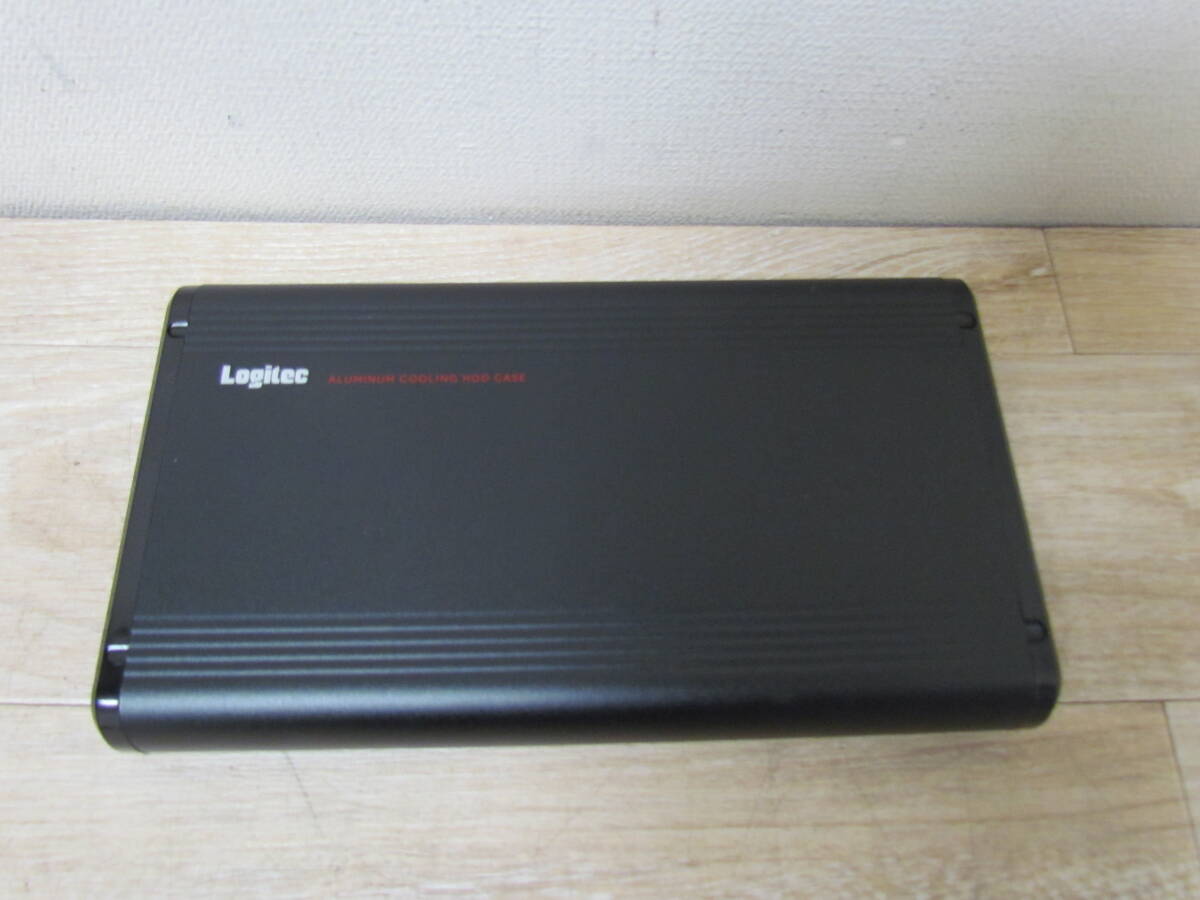 SZ-SG④ アルミボディ3.5インチ外付けハードディスクケース ロジテック LGB-EKU3 現状品の画像3