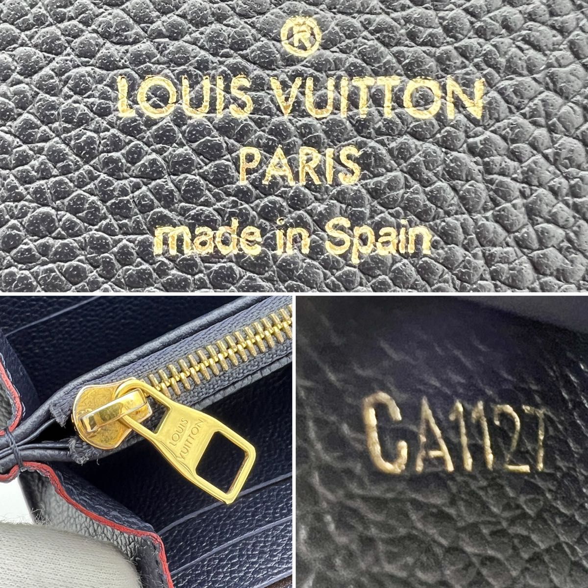 LOUIS VUITTON  ルイヴィトン アンプラント モノグラム ポルトフォイユ サラ 長財布 マリーヌルージュ M62125