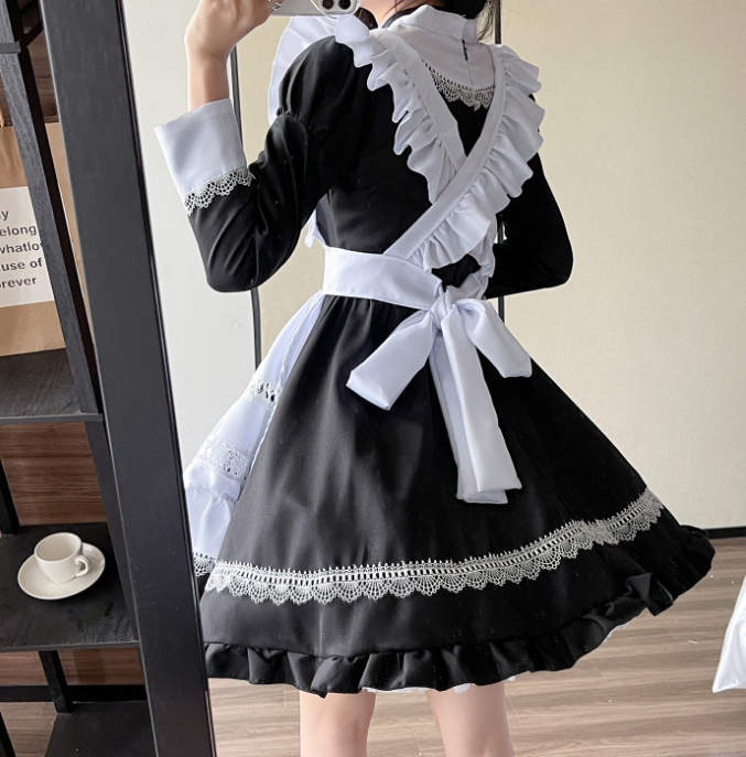 [ ream ] One-piece made clothes Lolita an educational institution festival Halloween festival Event costume play clothes 