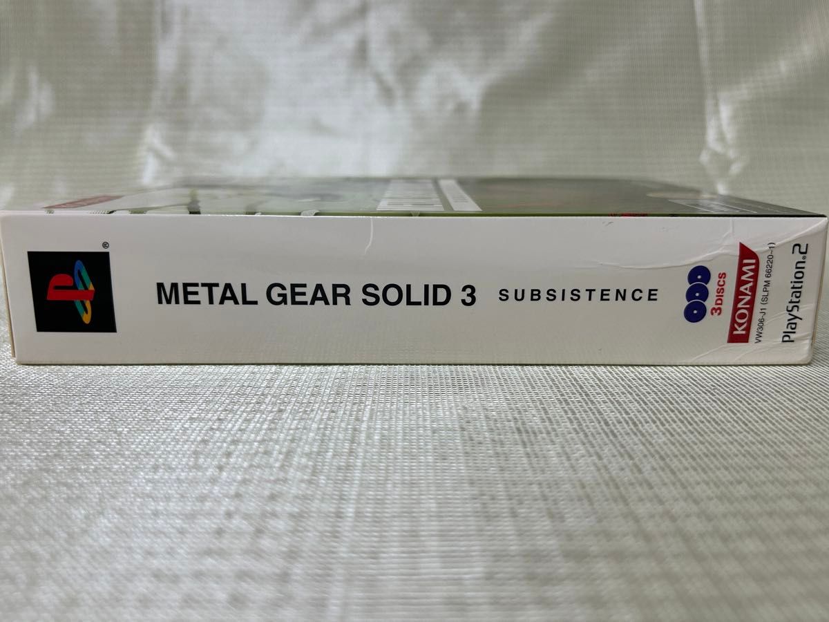 PS2  メタルギアソリッド3 サブシスタンス METAL GEAR SOLID 3 SUBSISTENCE