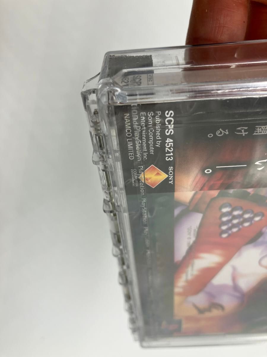 激レア! 鉄拳3 バーコード無し! 英語表示! 未開封コレクション シュリンクと保護ケース付　PlayStation SONY 