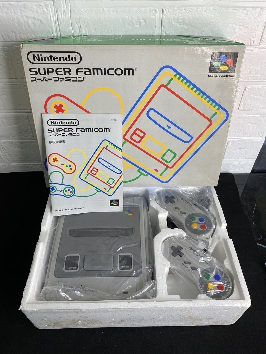 [KH0031]Nintendo SUPER FAMICOM Super Famicom nintendo контроллер инструкция SFC Nintendo Classic Mini Nintendo 