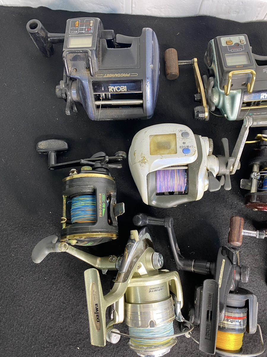 【FS】RYOBI、DAIWAその他リールまとめ　SHIMANO ダイワ シマノ Daiwa 釣り具 リョービ フィッシング _画像2