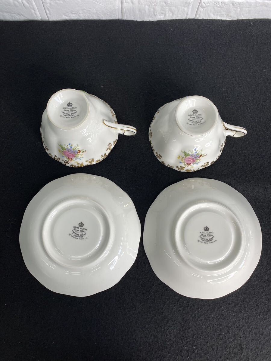 【FS0334】ロイヤルアルバート　コーヒーカップ＆ソーサー サイズ： コーヒーカップ ソーサー カップ ROYAL ロイヤルアルバート ALBERT _画像5