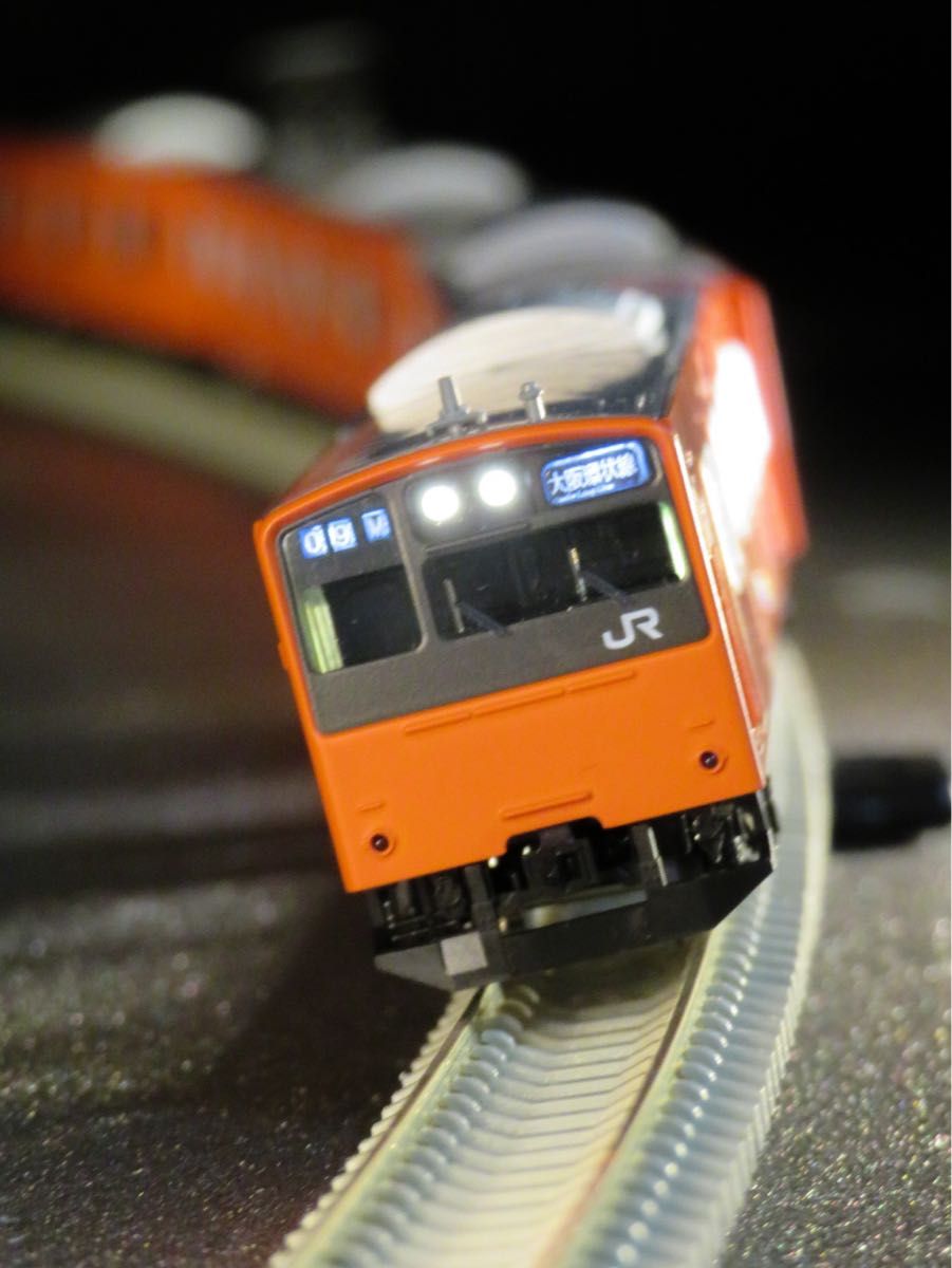 TOMIX JR 201系通勤電車 (JR西日本30N更新車・オレンジ) セット (8両セット)【新品,未使用品】