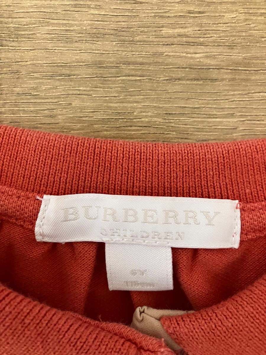 ポロシャツ　ワンピース BURBERRY バーバリー 女の子 子供服