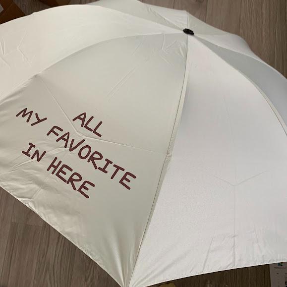 ■新品■ニコちゃん【折り畳み傘】晴雨兼用 uvカット　かわいい　日傘　雨傘　スマイリー　 遮光・遮熱