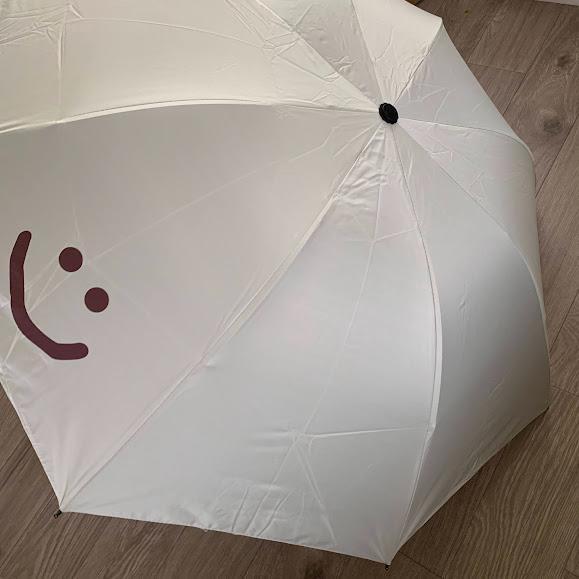 ■新品■ニコちゃん【折り畳み傘】晴雨兼用 uvカット　かわいい　日傘　雨傘　スマイリー　 遮光・遮熱_画像10