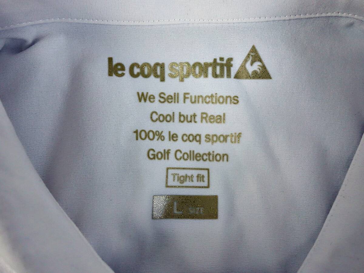 C279/lecoq sportif/ルコックスポルティフ/LECOQ GOLF/ジャージワンピース/ゴルフワンピース/美品/レディース/Lサイズ_画像5