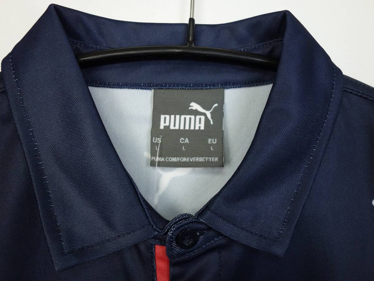 C390/PUMA/ Puma / новый товар не использовался / Red Bull рейсинг /Red Bull Racing/ короткий рукав джерси рубашка-поло /DRYCELL IGNITE/ мужской /L размер 