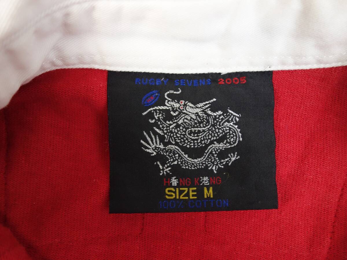 C400/RUGBY SEVENS/ラグビーセブンズ 香港/05s/半袖ラガーシャツ/カナダ代表/メンズ/Mサイズ_画像4