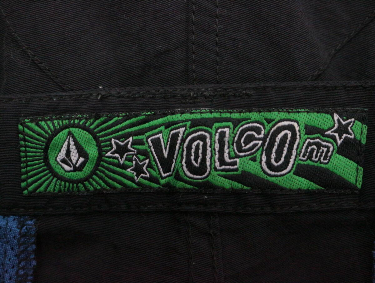 C368/VOLCOM/ボルコム/ナイロンカーゴショートパンツ/ハーフパンツ/ブラック系/メンズ/32サイズ_画像6