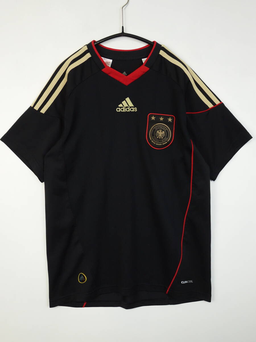 C243/Adidas/アディダス/サッカードイツ代表/AWAY/レプリカ/ゲームシャツ/ユニフォーム/トップス/メンズ/Lサイズ_画像1