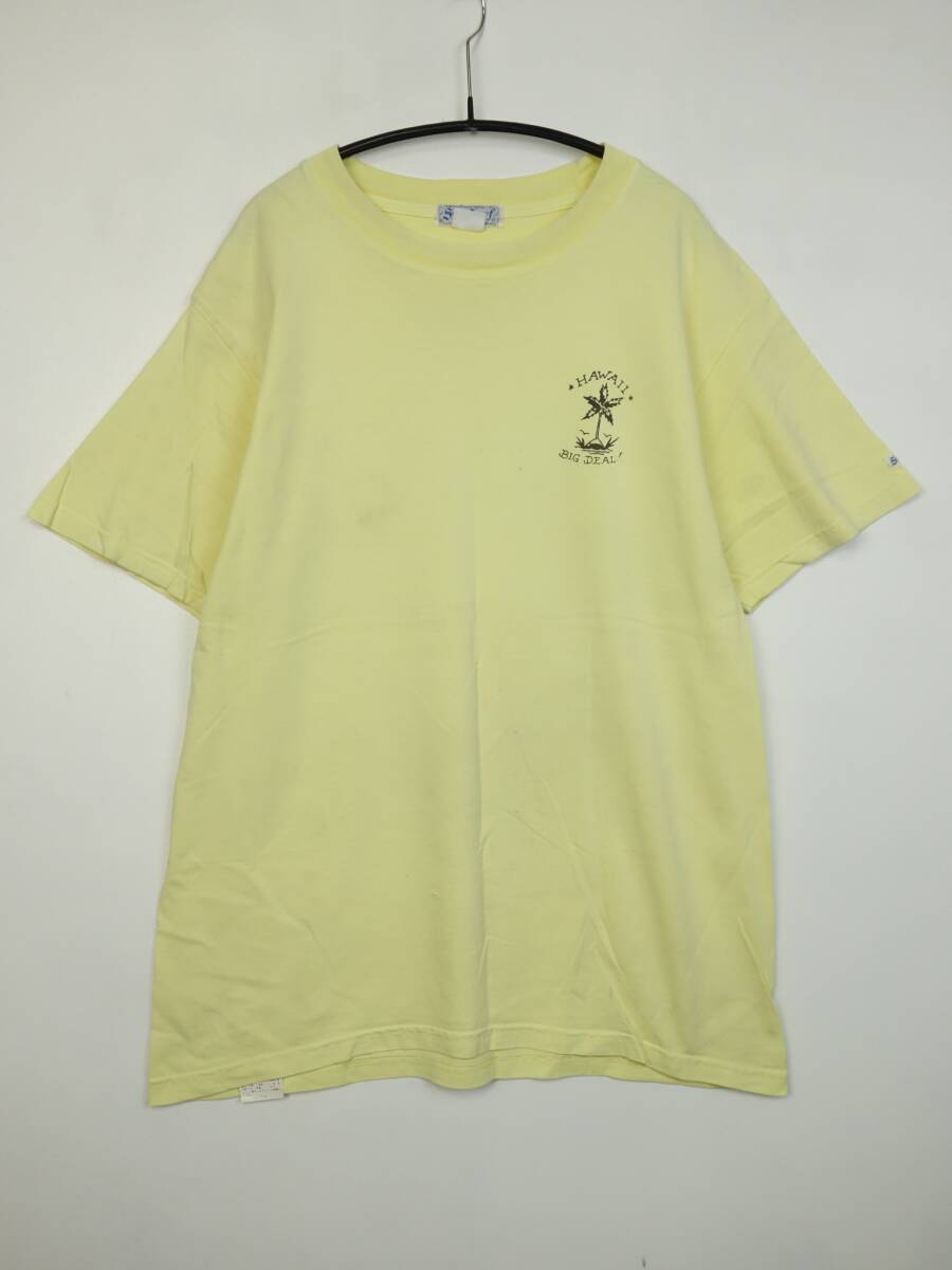 C399/Sun Surf/サンサーフ/アメリカ製/コットン半袖Tシャツ/カットソー/東洋エンタープライズ/イエロー系/メンズ/Mサイズ程度_画像1