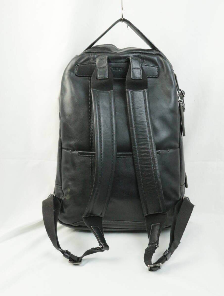 C450/TUMI/ bag /63011D/harrison bates/ is lison Bay tsu/ rucksack / bag pack / business bag / leather / men's / simple 
