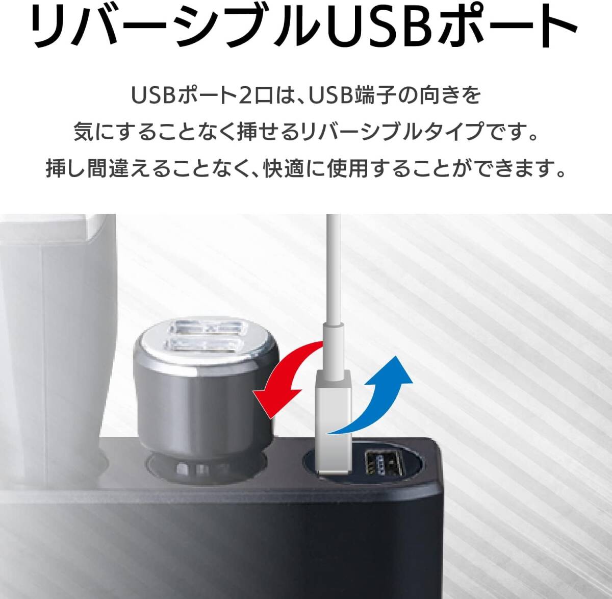 DC3口×USB2口 コード長1m 電圧表示 セイワ(SEIWA) 車内用品 増設ソケット 電圧計付き 3連 USBポート搭載 コ_画像7