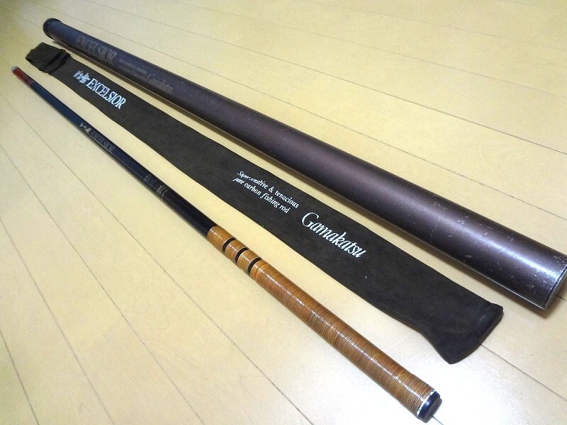 13532円 がまかつ がま鮎エクセルシオ 引抜早瀬90(美品/アルミ 13532円 がまかつ がま鮎エクセルシオ 引抜早瀬90(美品/アルミ