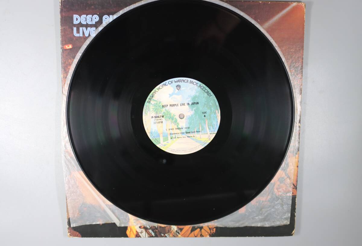 A-002 LPレコード　DEEP PURPLE LIVE IN JAPAN　送料710円_画像7