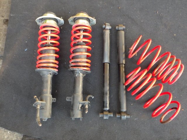 #B] after market goods down suspension suspension springs spring coil Suzuki original shock attaching MH21S Wagon R HE21S Lapin MF21S MJ21S AZ Wagon 