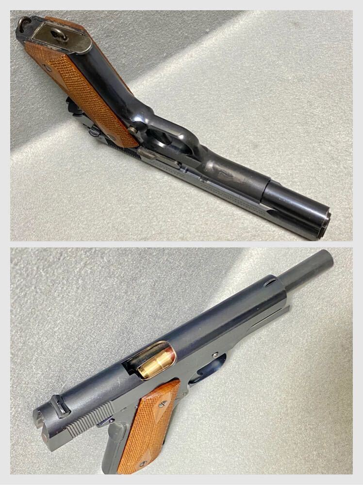 排莢快調 重さ1kg McCOY'S COLT M1911 ミリタリー 強化素材+装填式 リアルマッコイズ コルト ガバメント 検)六研 Rocken ELAN エラン mgc_画像9