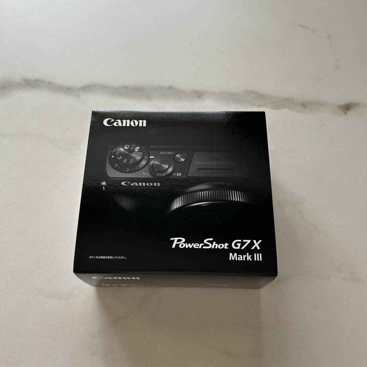 【新品】Canon キヤノン PowerShot G7 X Mark III ブラック_画像1