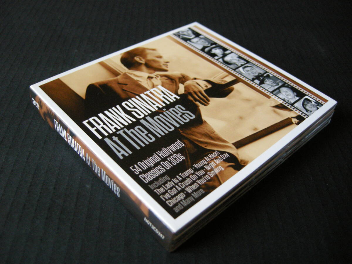 「フランク・シナトラ主演映画主題歌集」(FRANK SINATRA AT THE MOVIES)(CD3枚組/デジパック仕様ジャケット/UIK盤）の画像1
