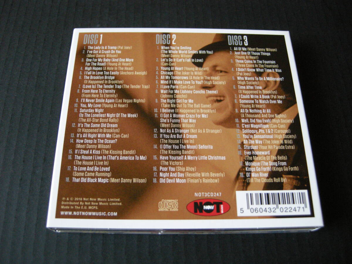「フランク・シナトラ主演映画主題歌集」(FRANK SINATRA AT THE MOVIES)(CD3枚組/デジパック仕様ジャケット/UIK盤）の画像3