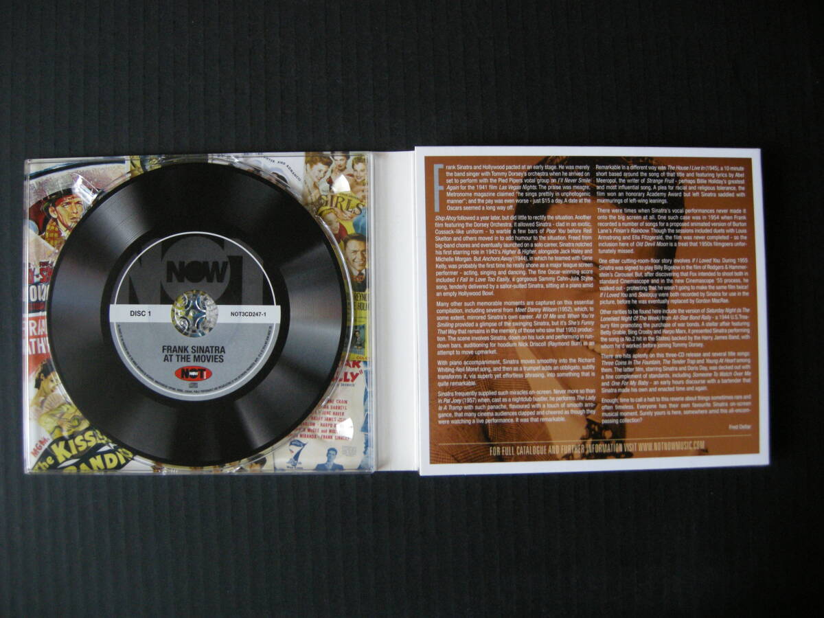 「フランク・シナトラ主演映画主題歌集」(FRANK SINATRA AT THE MOVIES)(CD3枚組/デジパック仕様ジャケット/UIK盤）の画像4