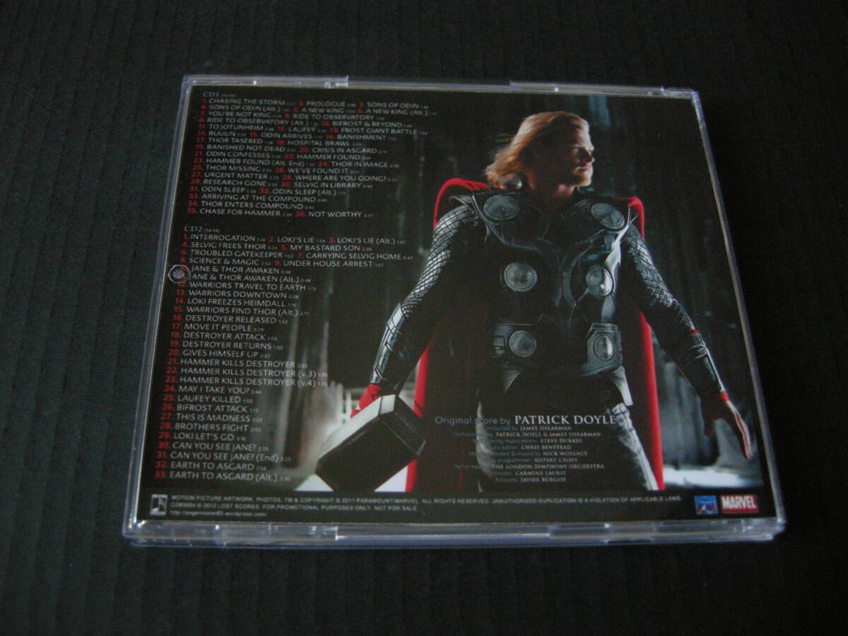  Patrick * Doyle (PATRICK DOYLE)ma- bell Studio movie [ mighty *so-](THOR) soundtrack (2 sheets set / foreign record )