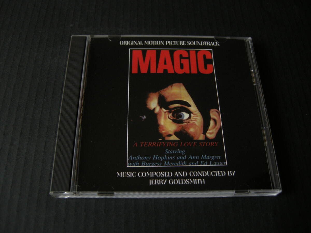 ジェリー・ゴールドスミス (JERRY GOLDSMITH) 映画「マジック」(MAGIC) サウンドトラック (21トラック収録・輸入盤）_画像1