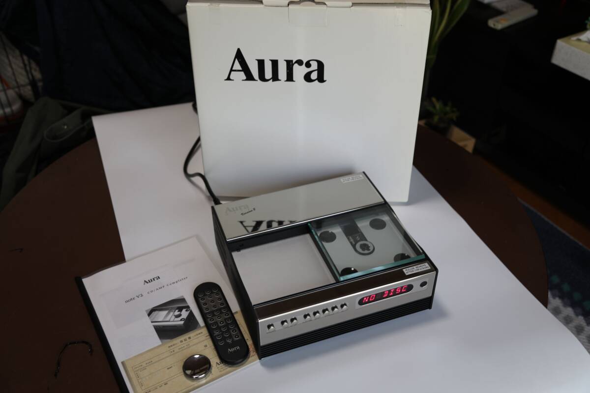 *Aura note Version2 FM tuner built-in CD/AMP one body receiver *