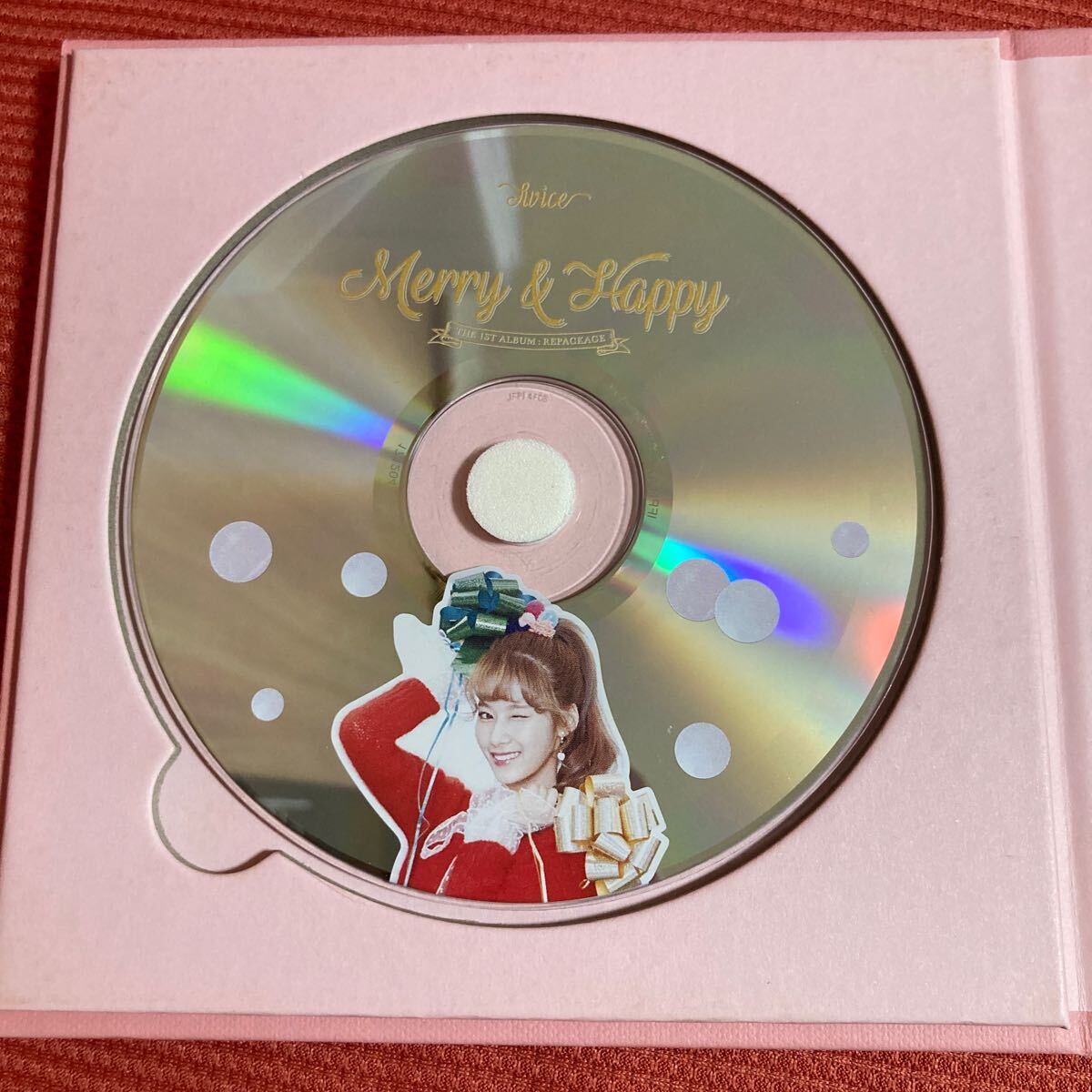 (ネポ33) Twice 1stアルバム リパッケージ - Merry & Happy (ランダムバージョン)_画像2
