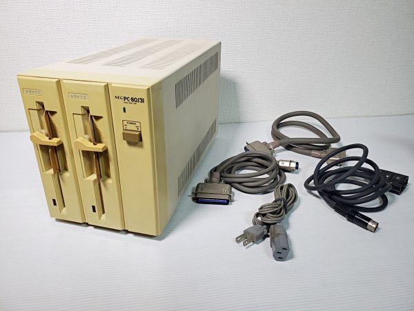 フロッピーディスクドライブ NEC PC-80S31 ミニディスクユニット 5インチ フロッピードライブ(100)_画像3