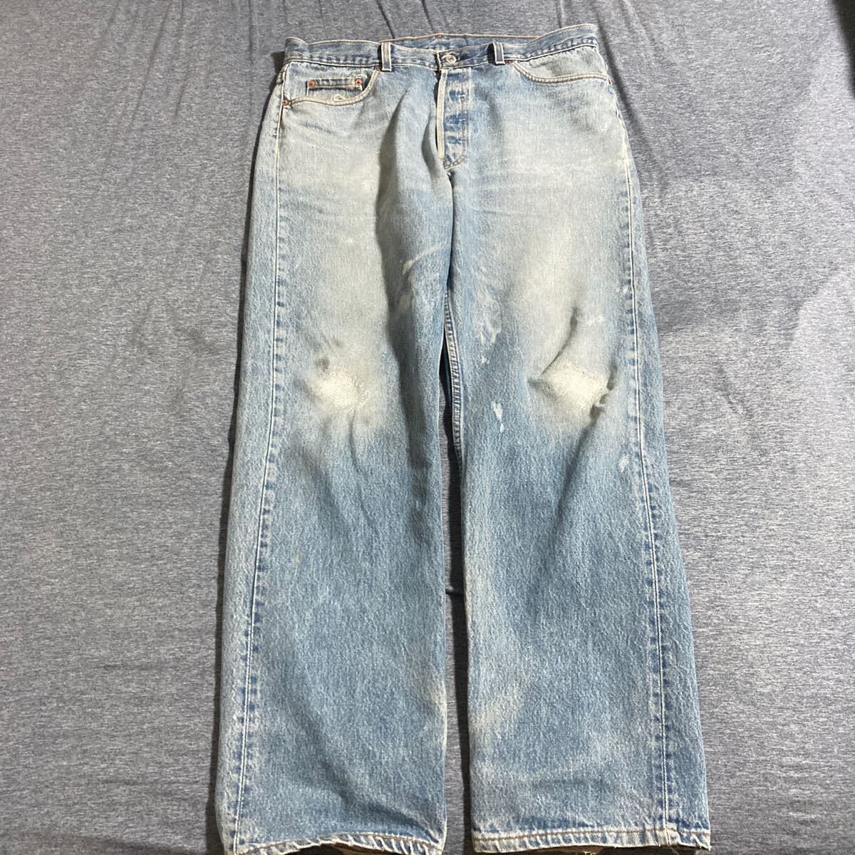 94 year made 90s Vintage LEVIS Levi's 501 USA made strut Denim pants jeans ji- bread W38 L32 66 previous term America made Levi