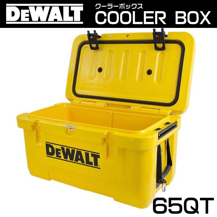 DEWALT デウォルト クーラーボックス 65QT 高機能 アイスボックス アウトドア DXC65QT 【送料無料】◆沖縄・離島・一部地域除く_画像1