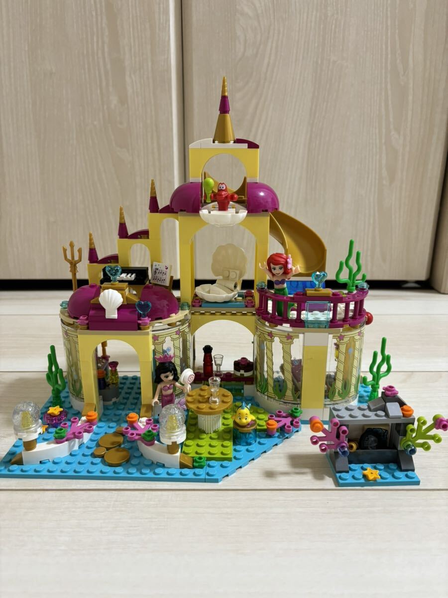 廃盤LEGO 41063レゴ ディズニープリンセス　アリエルの海の宮殿　②箱無し_画像1
