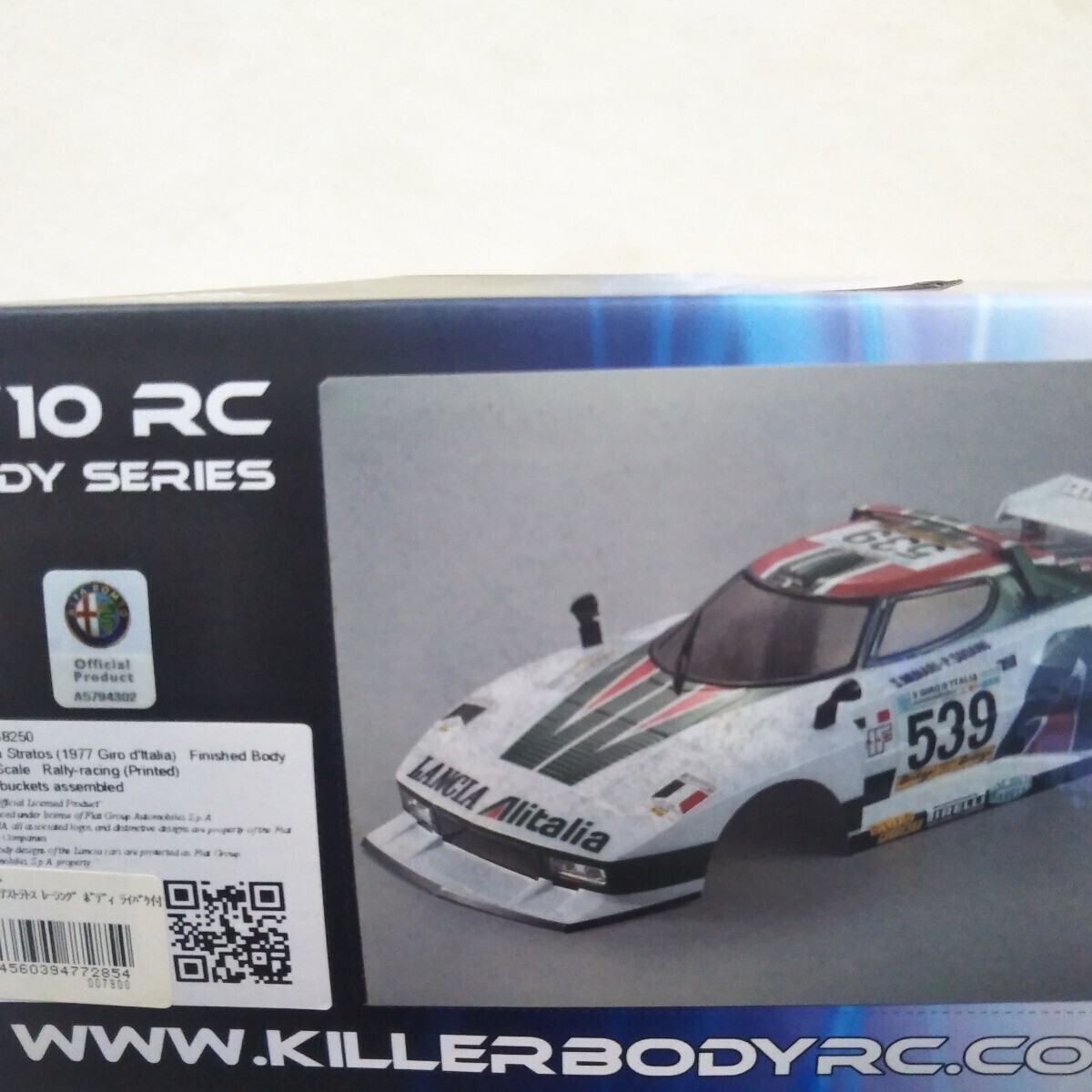 killerbody 1/10 ランチア ストラトス レーシング ラジコン killerbody 1/10 ランチア ストラトス レーシング ラジコン
