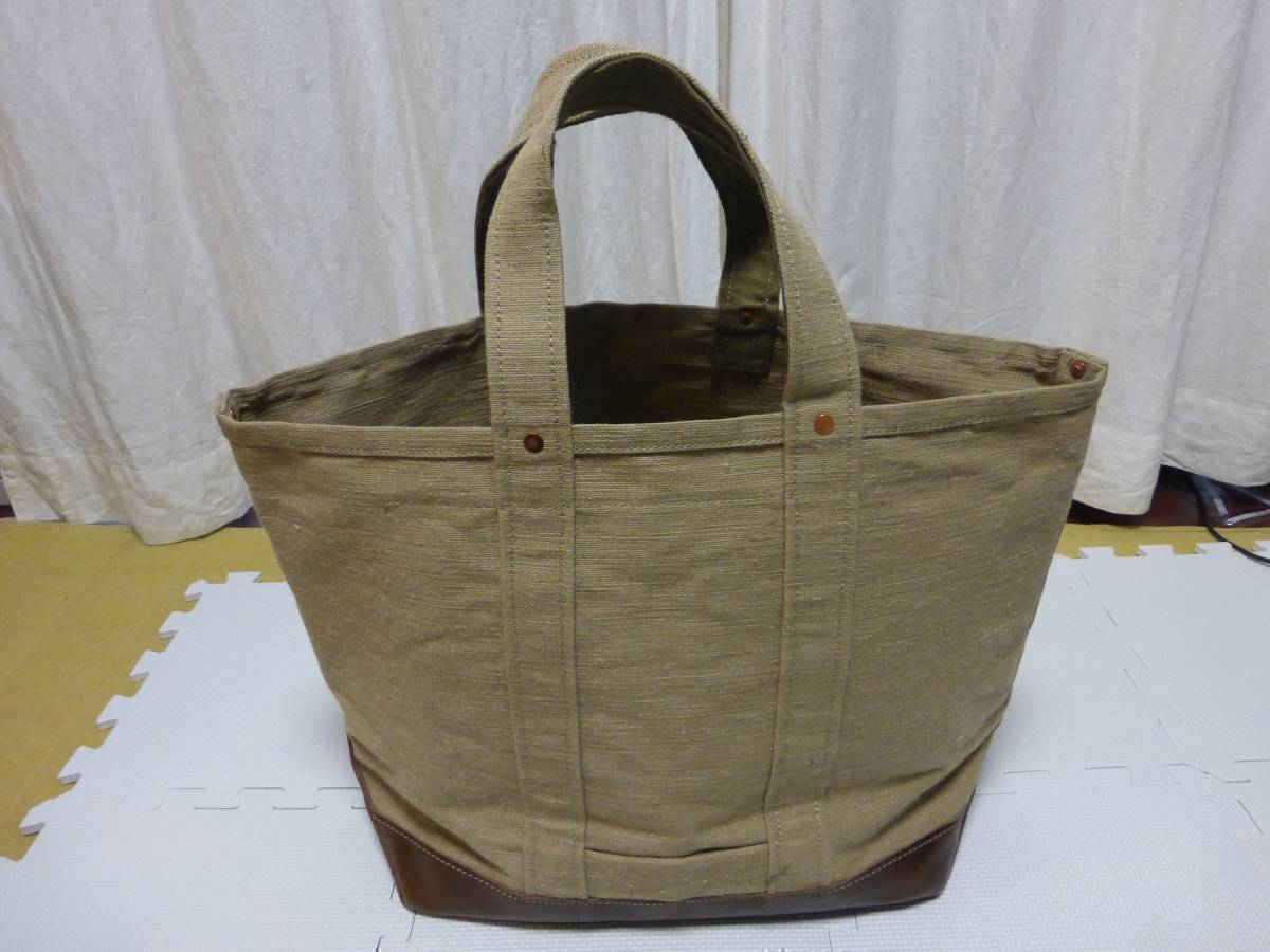 ナイジェルケーボン、トートバッグ 1940s TOTE BAG PEAT LABEL ナイジェル・ケーボン_画像2