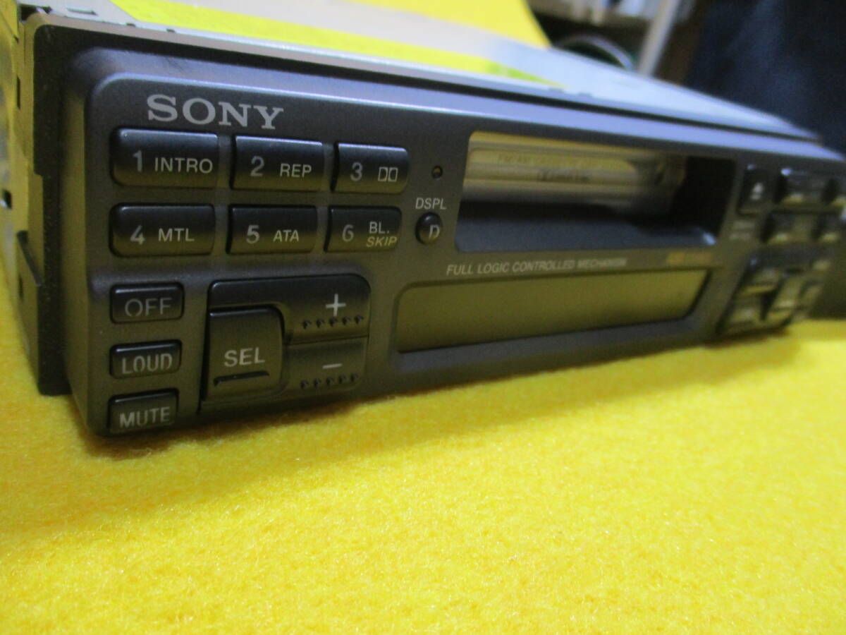 **... beautiful!!SONY 1DIN tuner deck amplifier cassette deck XR-313 ② 0416