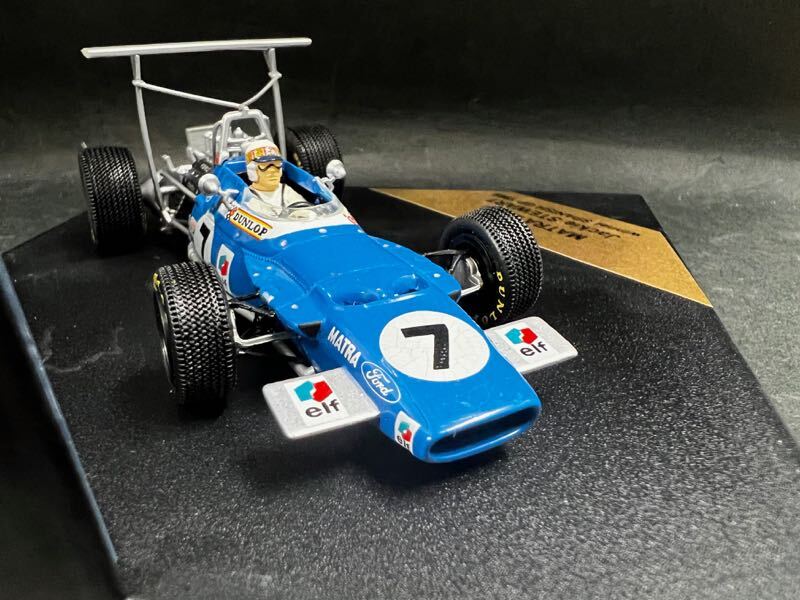 絶版カルツォ 4015 1/43 マトラ MS80 フォード #7 ジャッキー・スチュワート 1969 スペイン GP 1969 ウイナーの画像8