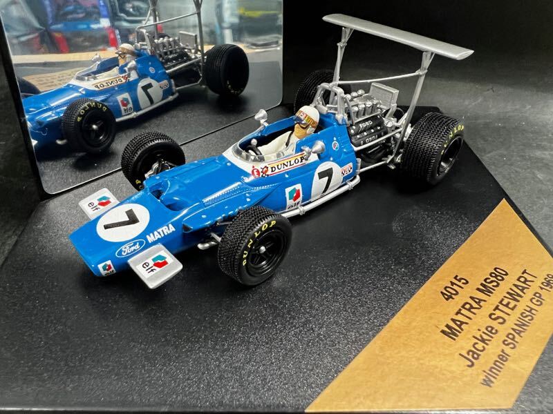 絶版カルツォ 4015 1/43 マトラ MS80 フォード #7 ジャッキー・スチュワート 1969 スペイン GP 1969 ウイナーの画像3